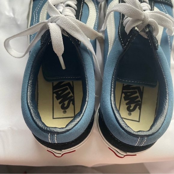 Vans Old Skool Low Ultracush Black Blue 508731  Women's Size 7 Men's Size 5.5 - Picture 4 of 8